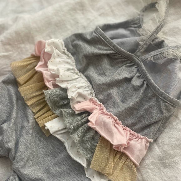 Mud Pie one piece 6-9mos Worn once - Picture 3 of 5